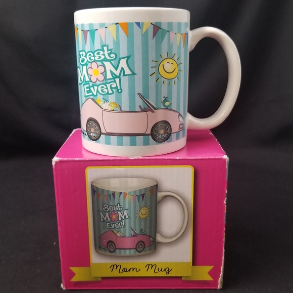 NIB - BEST MOM EVER - MOM MUG - Picture 2 of 10